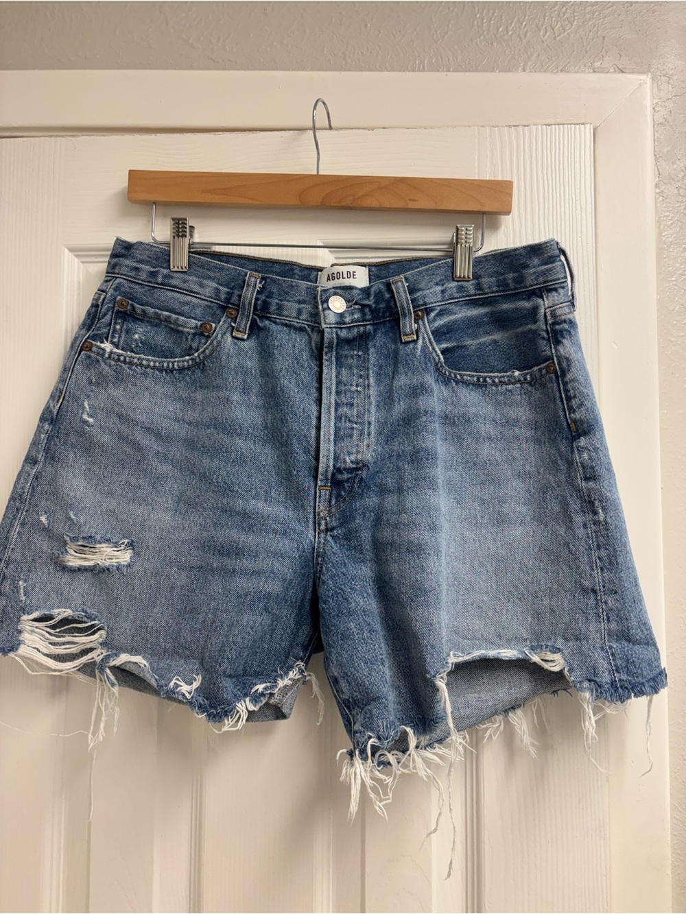 Agolde Parker vintage cutoff short